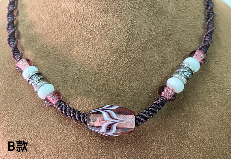 琉璃珠手編項鍊(多款)